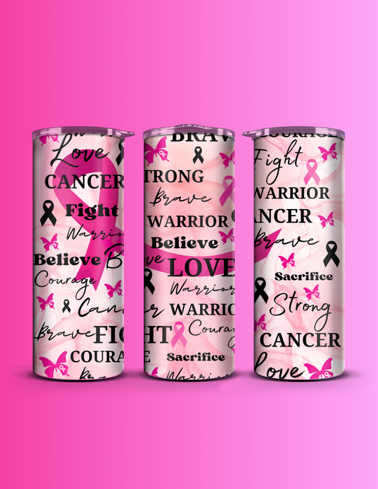 Breast Cancer Awareness Tumbler